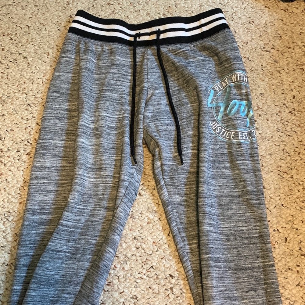 Grey Justice Sweatpants